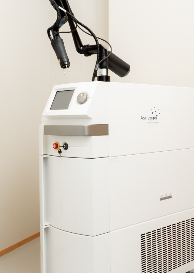 Qスイッチルビーレーザー（ナノスターR）