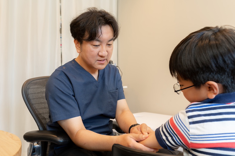 初診当日に治療開始が可能